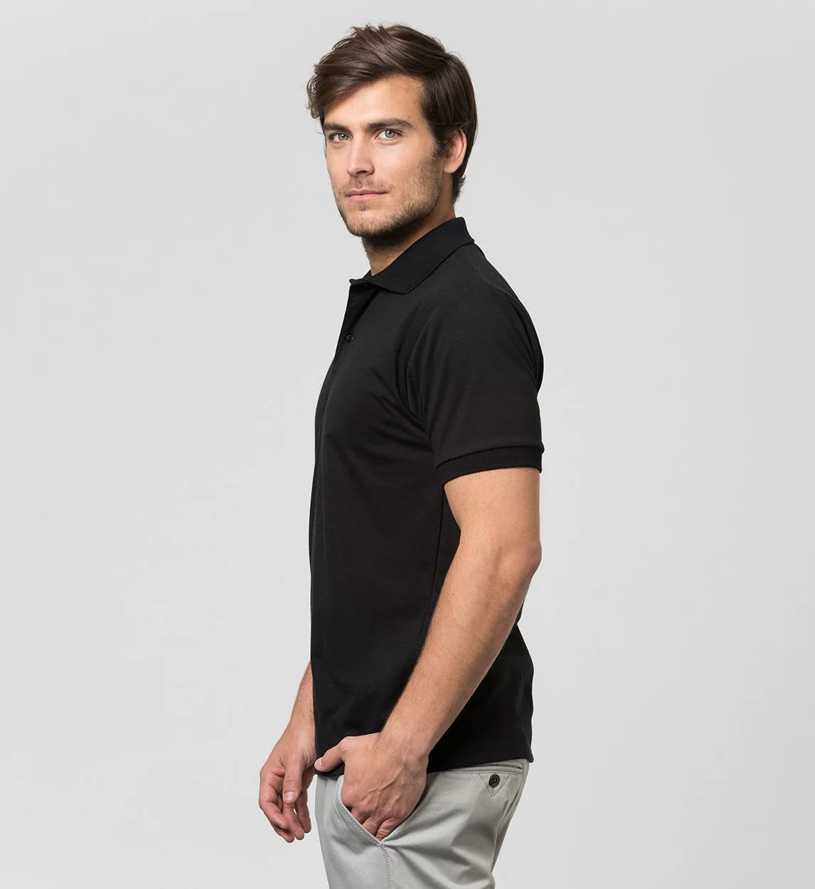 Camiseta Tipo Polo Linea Exclusiva Anti-arrugas y Anti-manchas - Envío Gratis