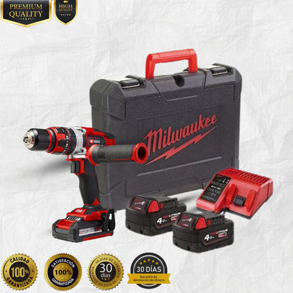 Taladro percutor/destornillador Milwaulkee inalámbrico de alto Impacto
